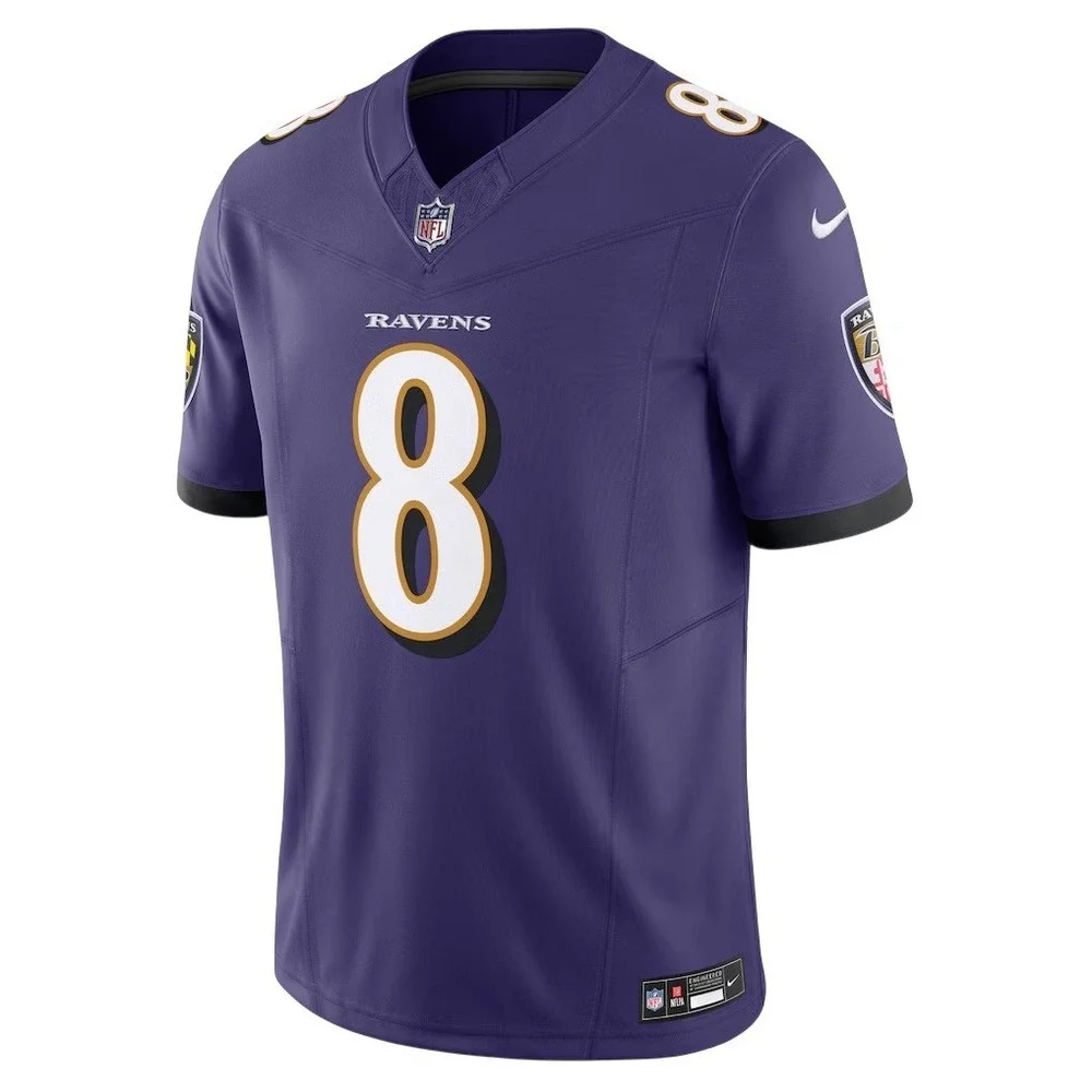 Nike Vapor FUSE Lamar Jackson Baltimore Ravens Limited Jersey Purple Sz XXL NWT